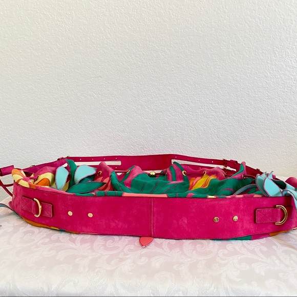 Givenchi multicolor leather patchwork bag - Picture 14 of 16